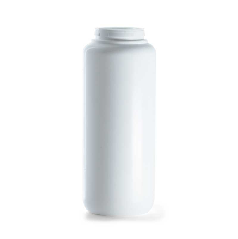 Weiße Kunststoff-Airless-Flasche, 200 ml