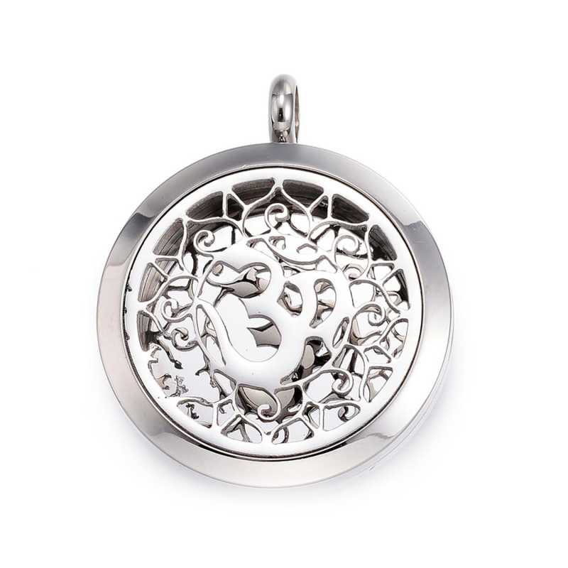 Diffusor-Anhänger, Chirurgenstahl, Symbol Om