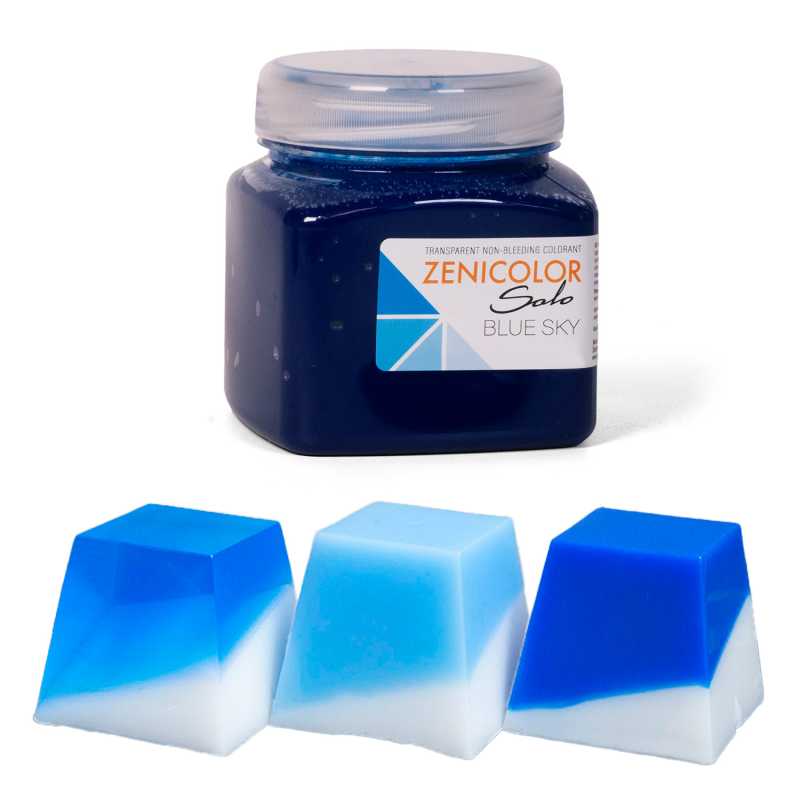 ZENICOLOR SOLO, Schmelzfarbstoff, 250 g Himmelblau