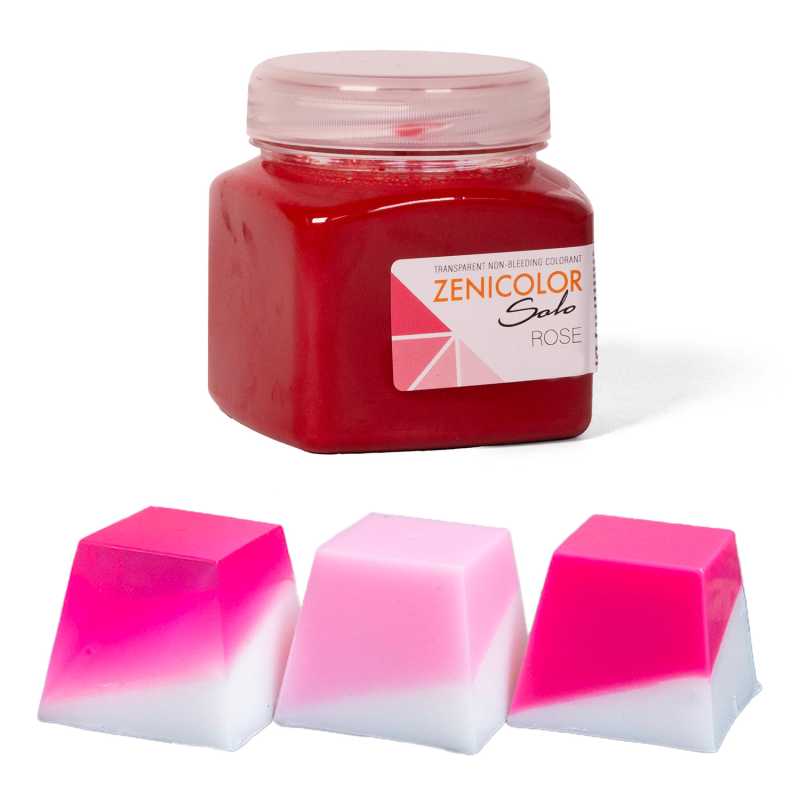 ZENICOLOR SOLO, Farbstoff zum Schmelzen und Gießen, 250 g Rose