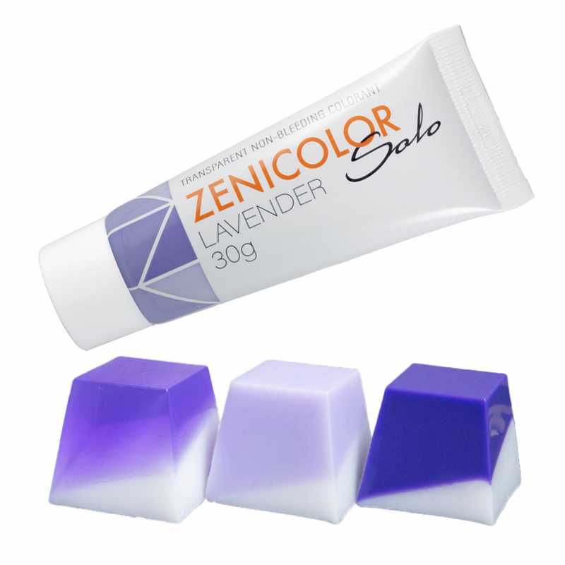 ZENICOLOR SOLO, Farbstoff zum Schmelzen und Gießen, 30 g Lavendel
