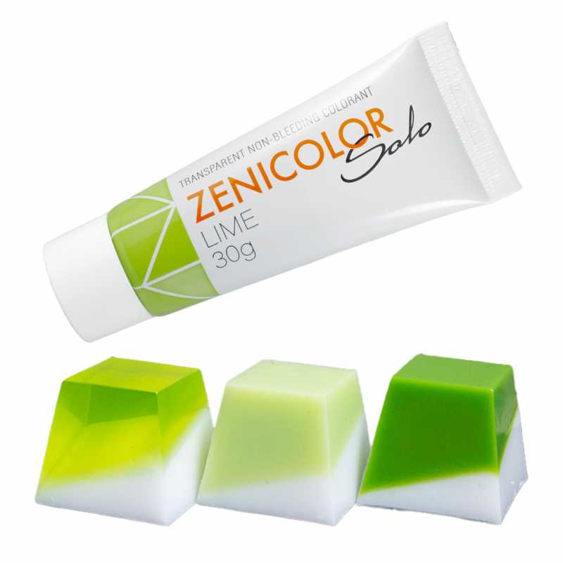 ZENICOLOR SOLO, Schmelzklebstoff, 30 g Limette