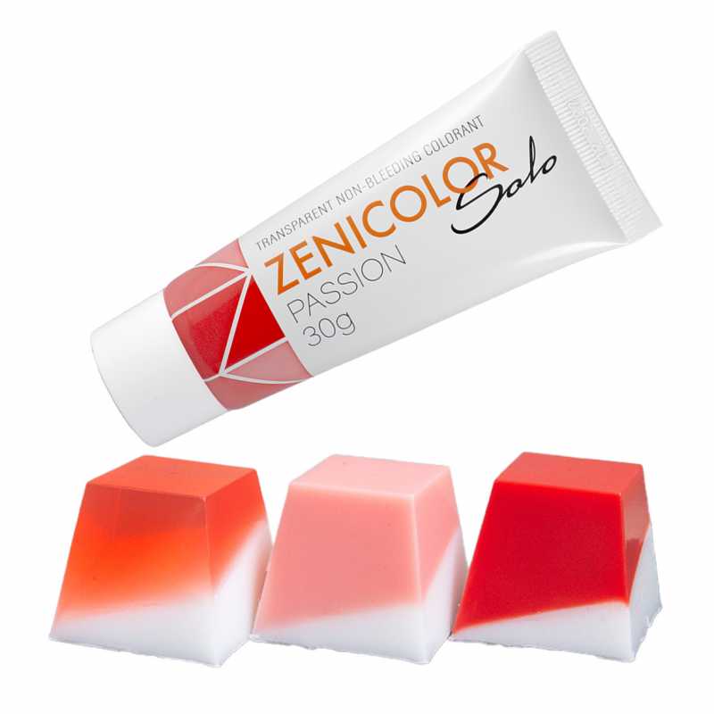 ZENICOLOR SOLO, Schmelz- und Gießfarbstoff, 30 g Passion