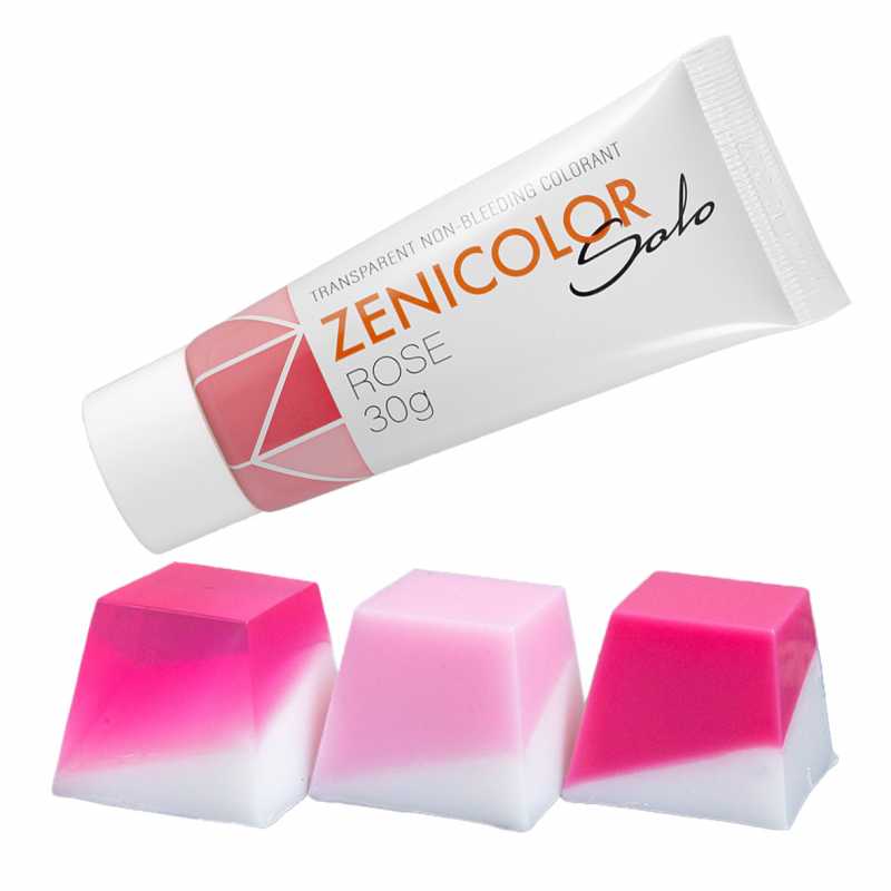 ZENICOLOR SOLO, Farbstoff zum Schmelzen und Gießen, 30 g Rose