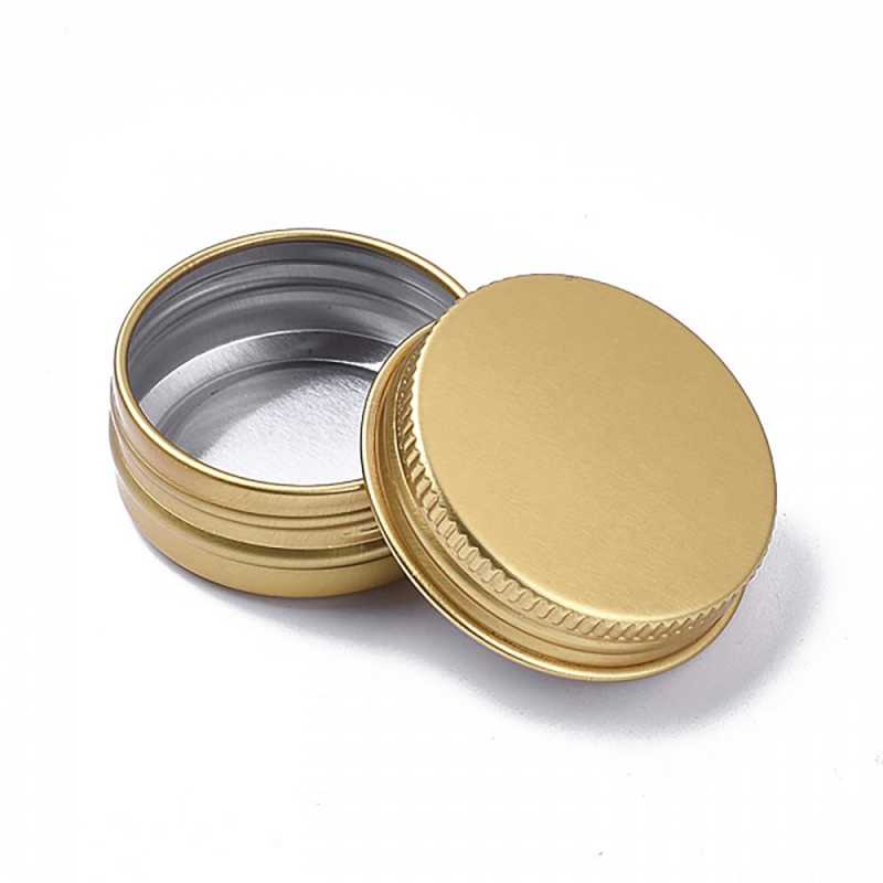 Gold-Aluminium-Tiegel, 39 mm, 15 ml