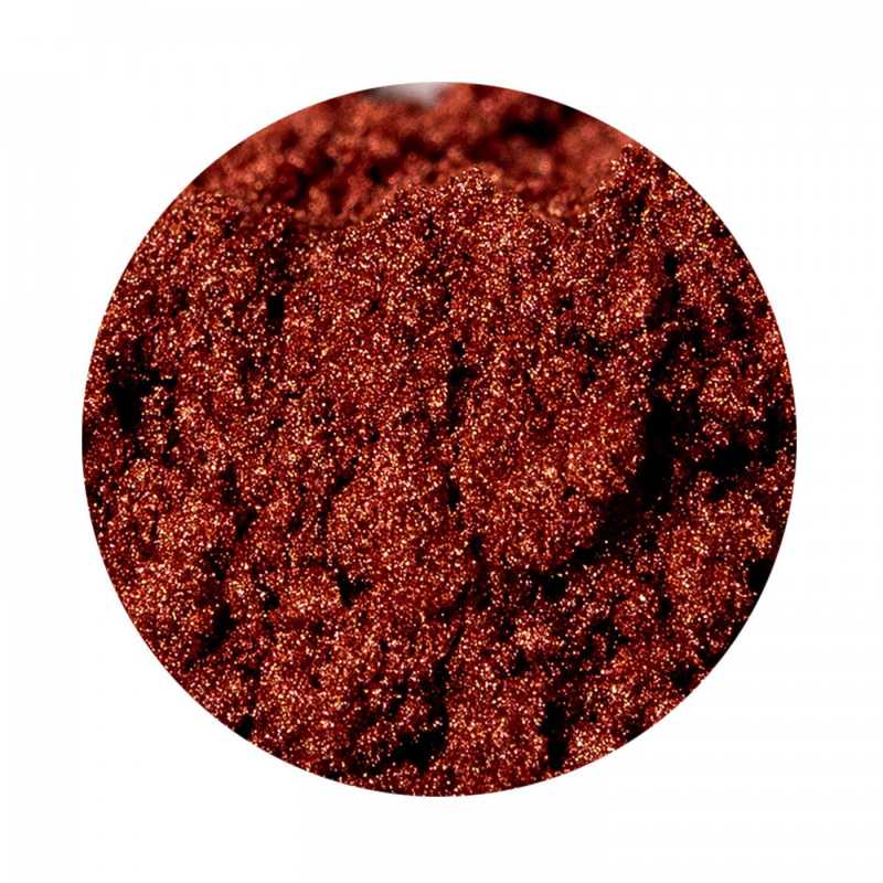 MICA Pigment Puder, kupferfarbenes Rouge, 10 g