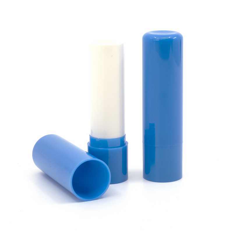 Lippenbalsam Twist Up Tube, Total Cover Cap, Blau