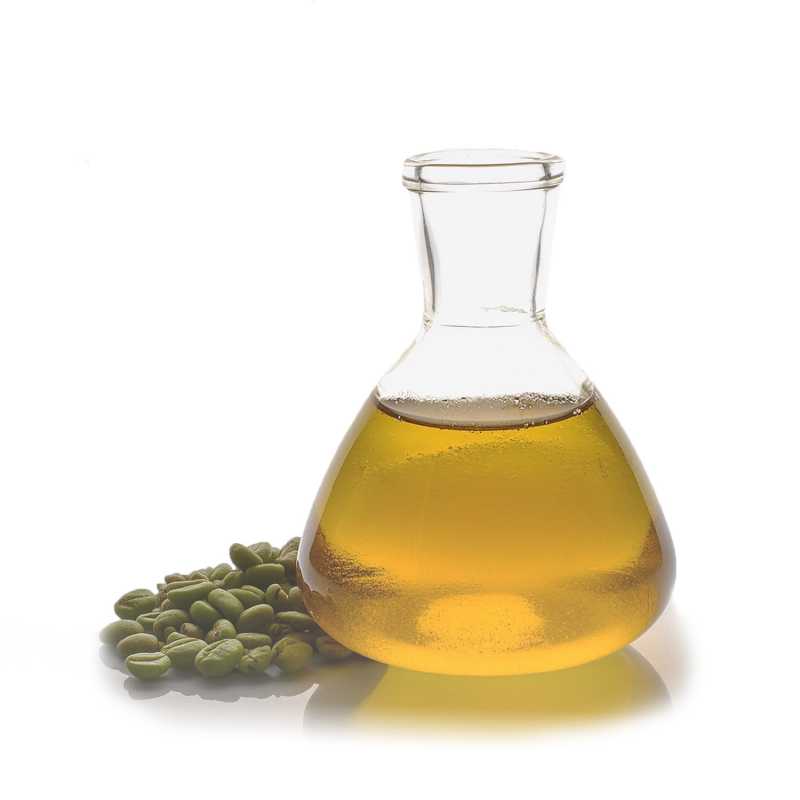 Grünes Kaffeebohnenöl, kaltgepresst, 100 ml