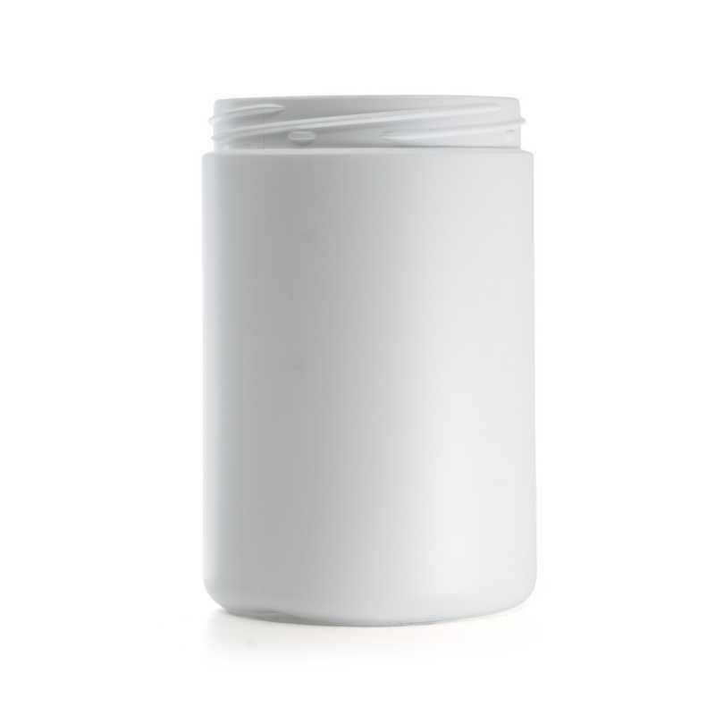 Kunststoffdóza, weiß, HDPE, 1000 ml
