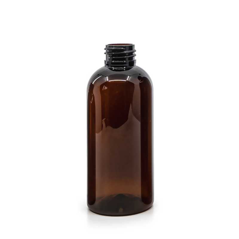 Braune Kunststoffflasche, 24/410, 150 ml