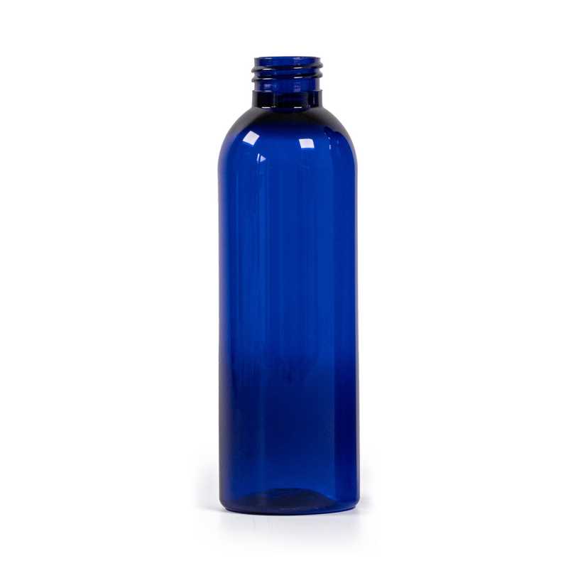 Blaue Kunststoff-Flasche, 24/410, 200 ml