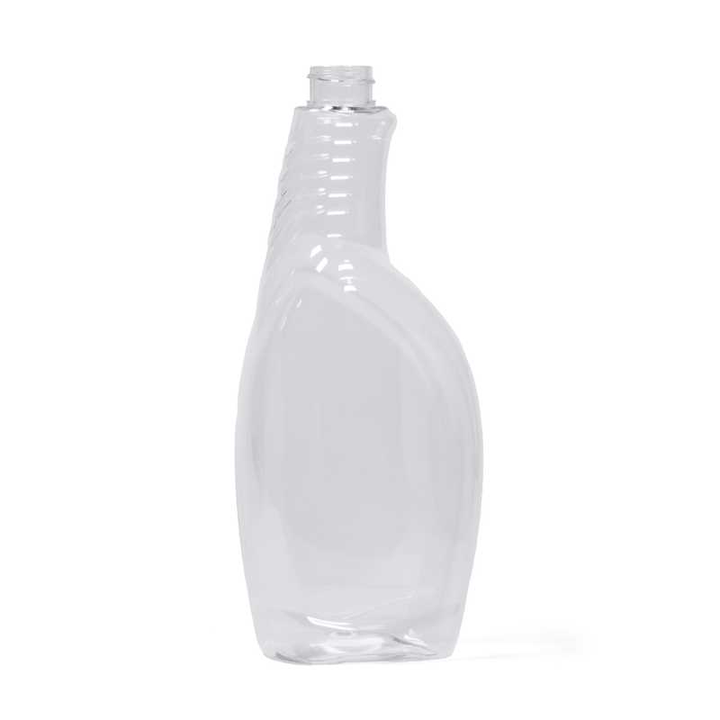 Transparente Kunststoff-Flasche für Reinigungsmittel, 750 ml