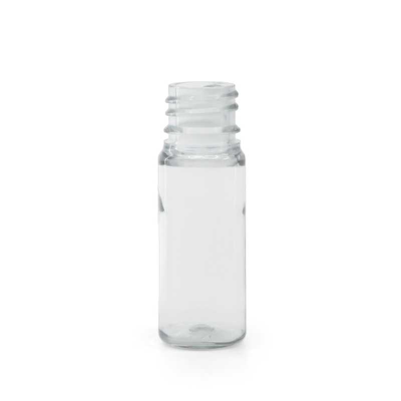 Klare Plastikflasche, 10 ml