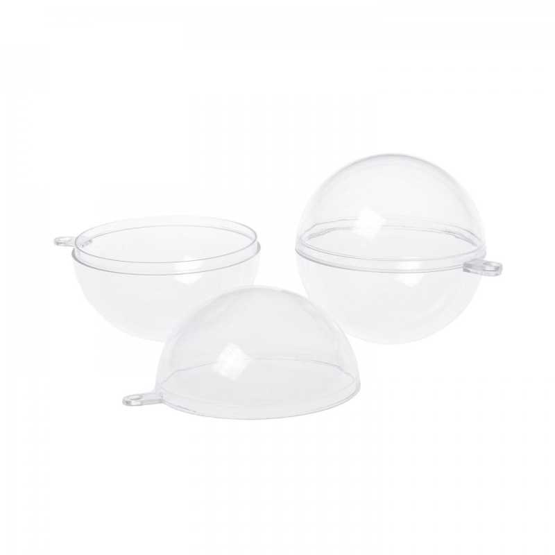 Runde Badebombenform aus Kunststoff, ca. 5 cm