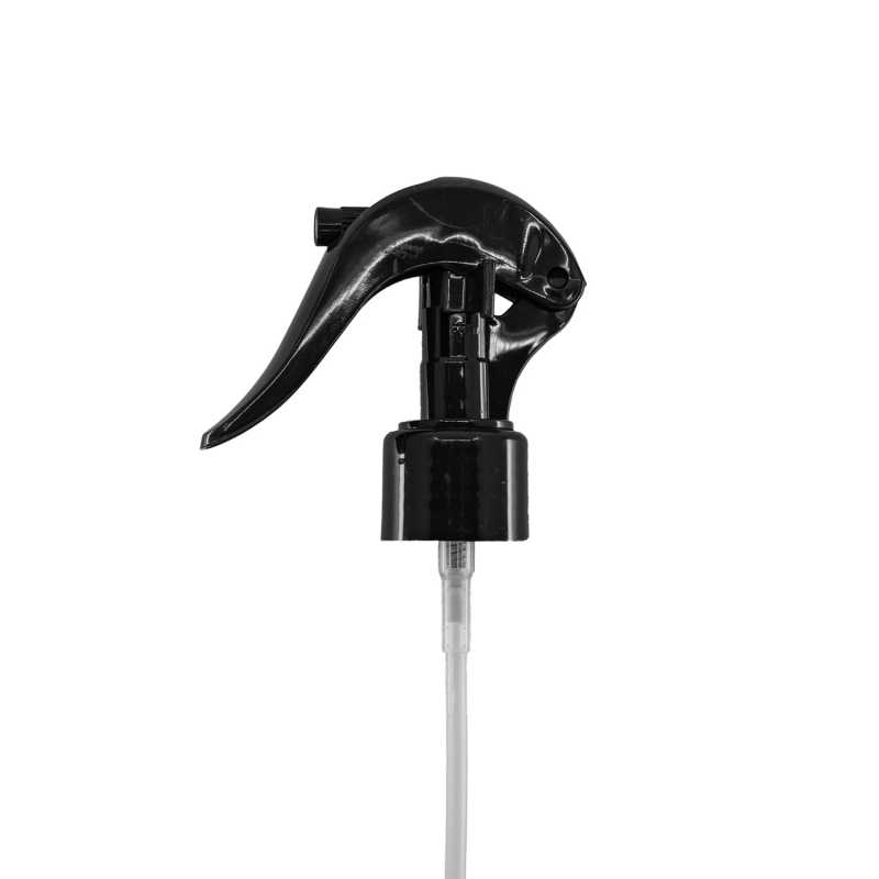 Mini-Abzugsspray, Schwarz, glatter Kragen, 24/410