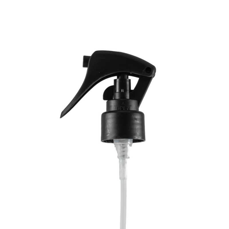 Mini-Trigger-Spray, mattschwarz, glatter Kragen, 24/410