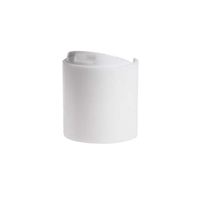 Weißer Kunststoff-Deckel, 24/410