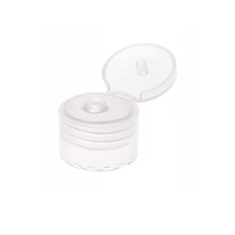 Klarer Kunststoff-Klappdeckel, 24/410