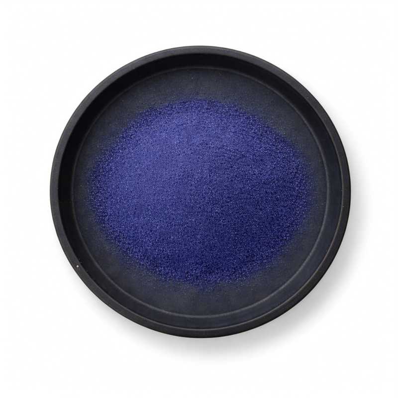Pulverfarbstoff für Badebomben, Vivid Azure, 200 g
