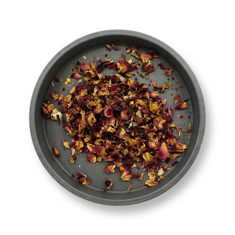 Rosenblüten, getrocknete rote Blüten, 50 g