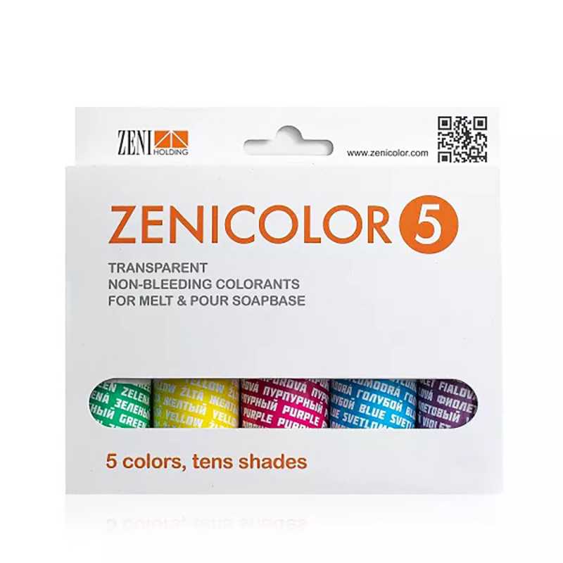 ZENICOLOR 5, Schmelz- und Gießfarbstoff 