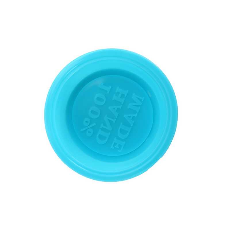 Silikon-Seifenform, rund, handgefertigt