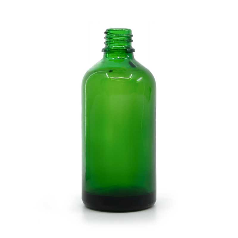 Grünes Glasfläschchen, 50 ml