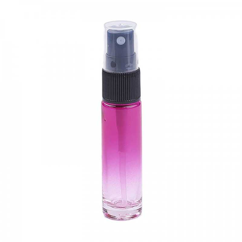 Glas-Parfümzerstäuber, rosa, 10 ml