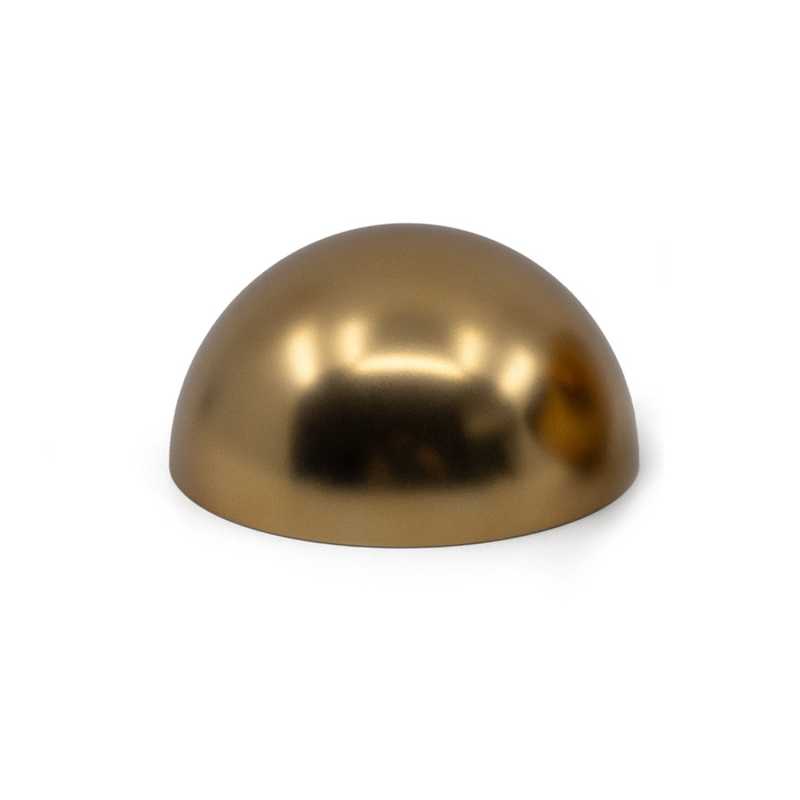 Deckel für kugelförmiges, goldenes Plastikgefäß, 30 ml