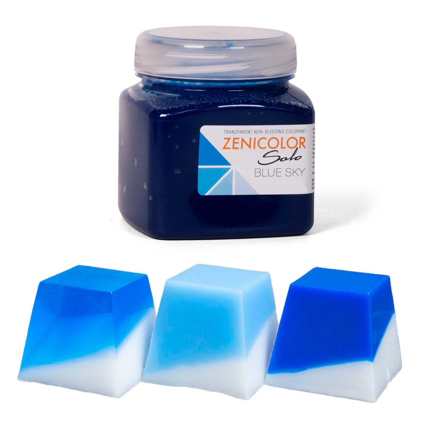 ZENICOLOR SOLO, Schmelzfarbstoff, 250 g Himmelblau