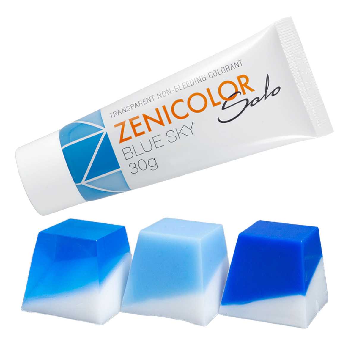 ZENICOLOR SOLO, Schmelzfarbstoff, 30 g Himmelblau