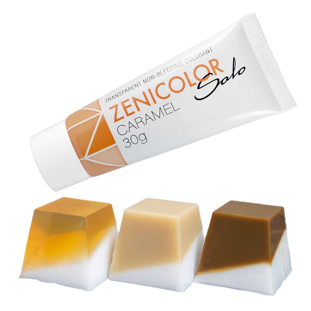 ZENICOLOR SOLO, Schmelzfarbstoff, 30 g Karamell