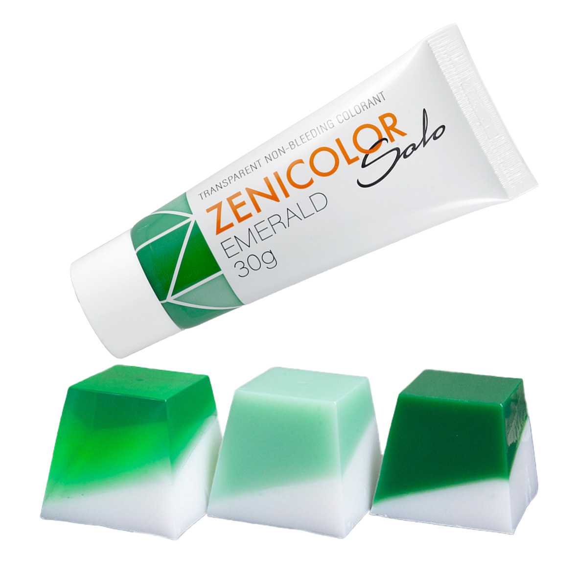 ZENICOLOR SOLO, Schmelzfarbstoff, 30 g Smaragd