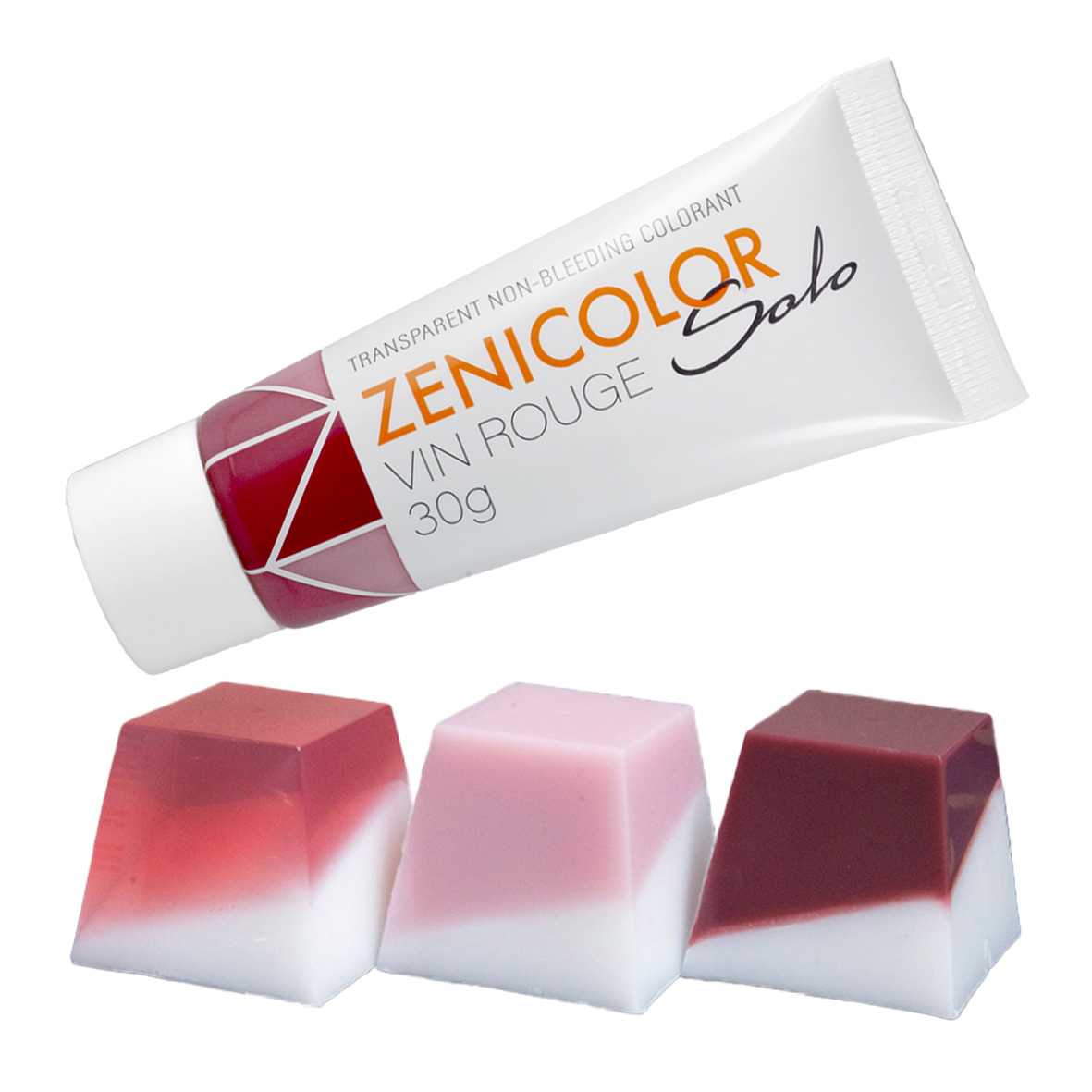 Farbstoff für Gießseifen, ZENICOLOR SOLO 30 g, Vin Rouge